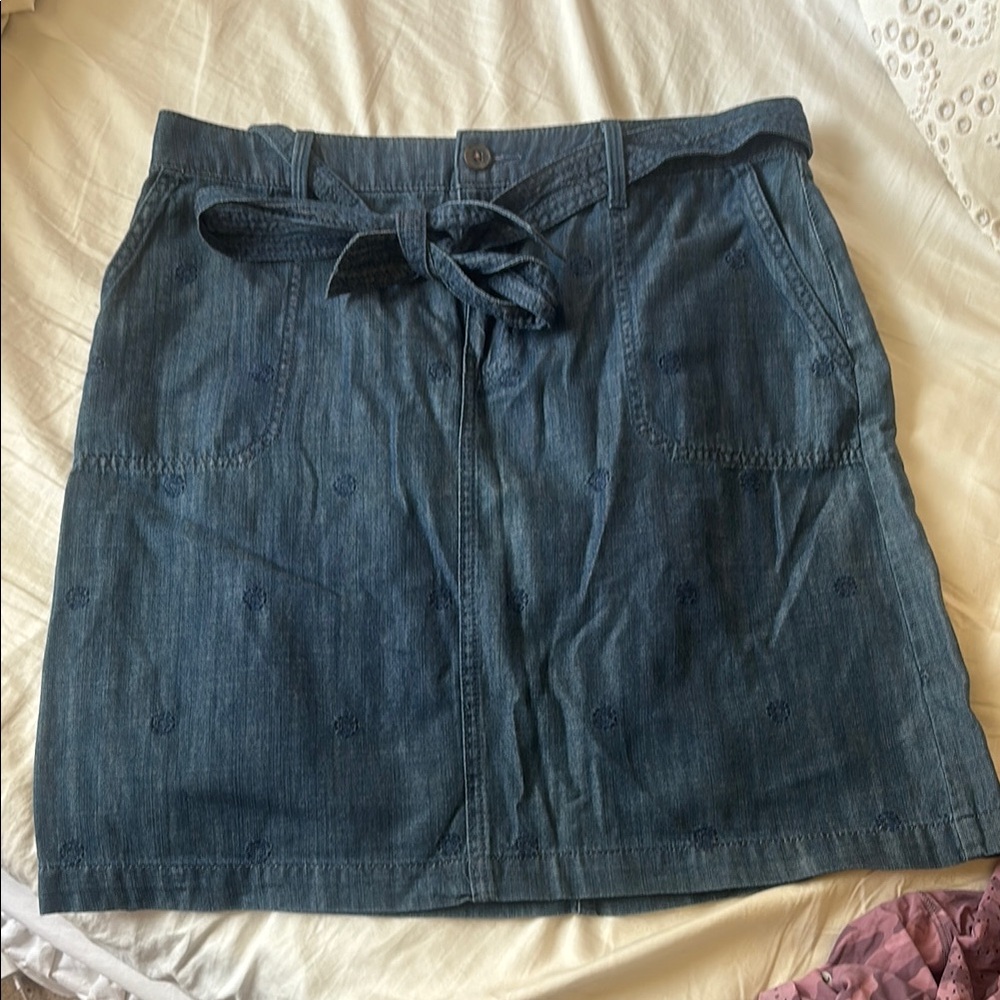 Talbots Denim Skirt